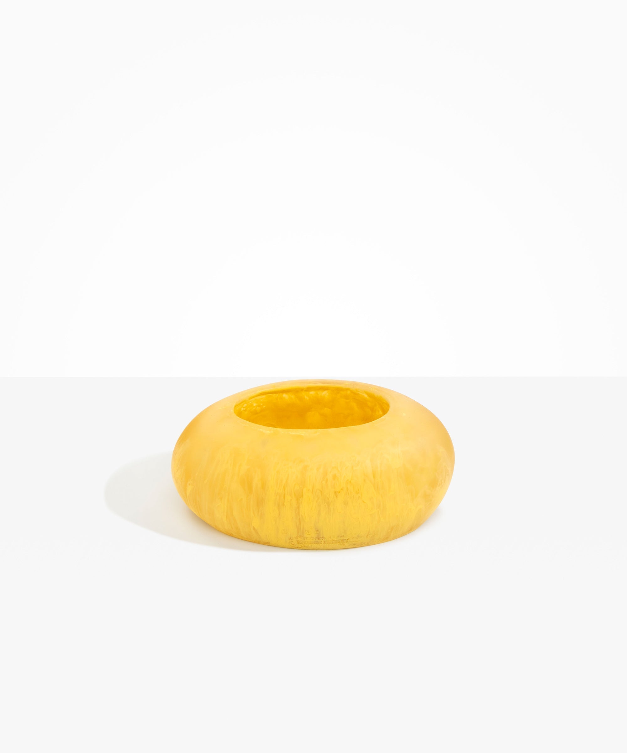 Dinosaur Designs VASRCKFLT flat rock vase POLLEN