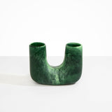 Dinosaur Designs Medium Branch Vase in Moss Colour resin