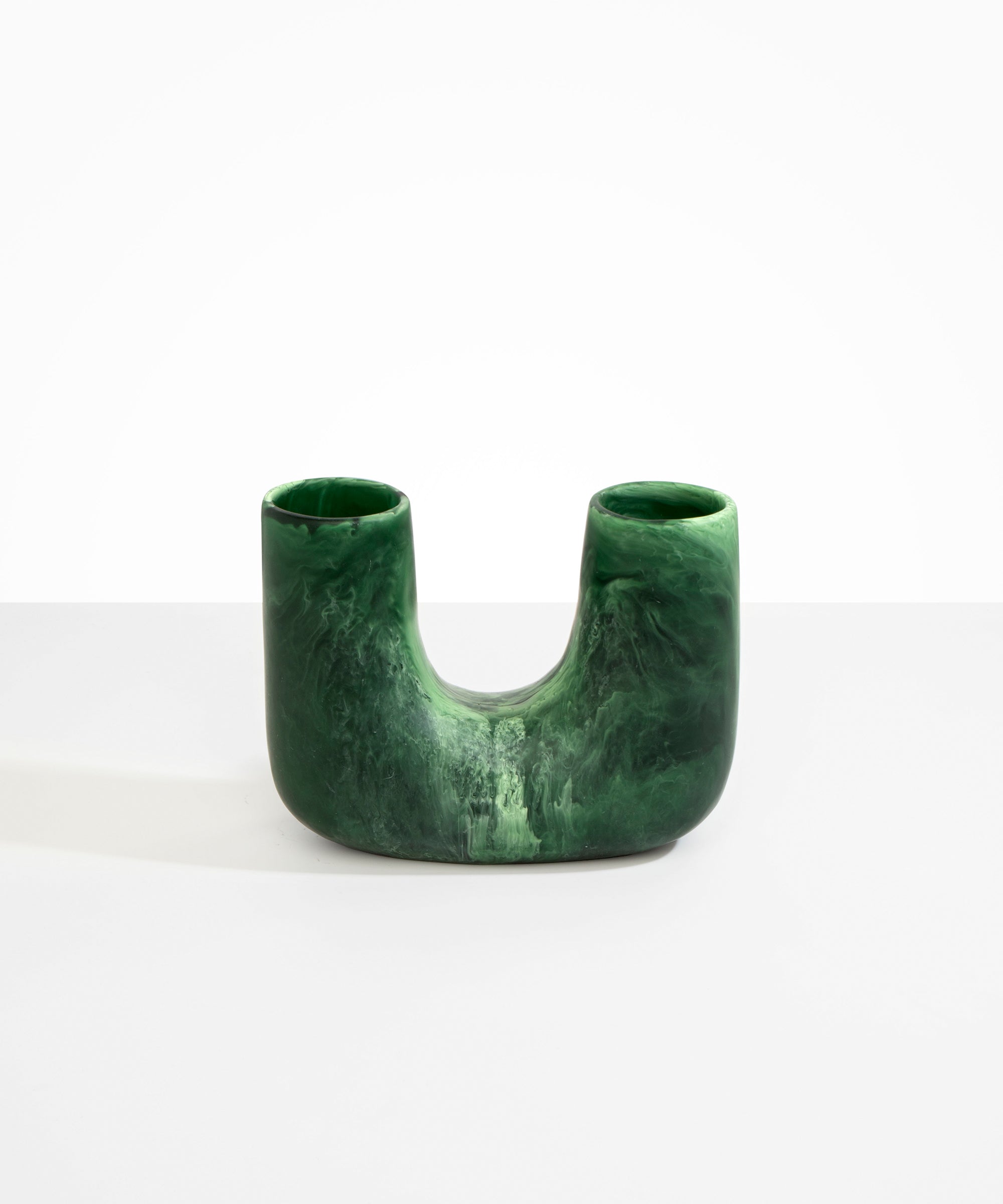 Dinosaur Designs Medium Branch Vase in Moss Colour resin