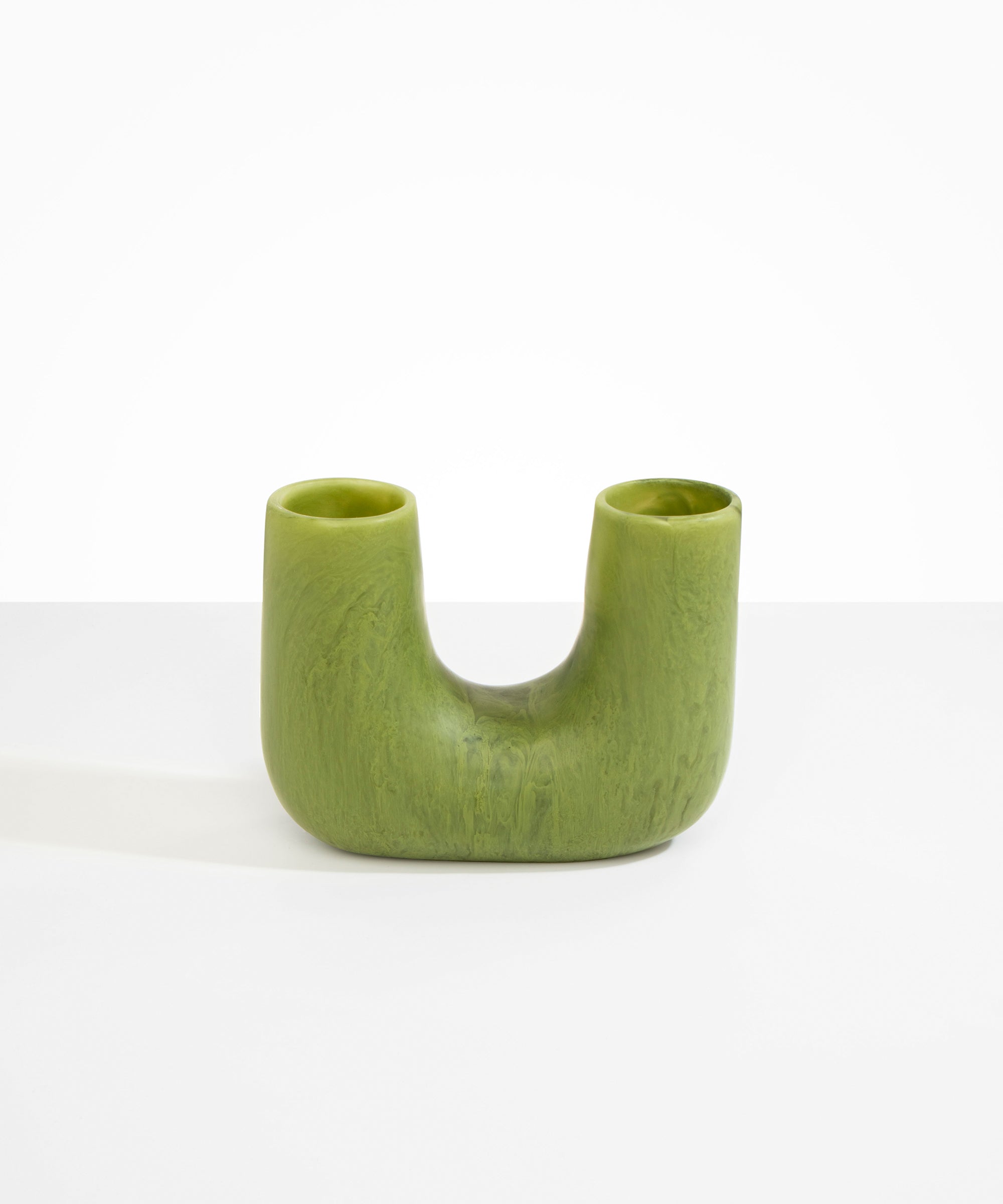 Dinosaur Designs Medium Branch Vase in Olive Colour resin