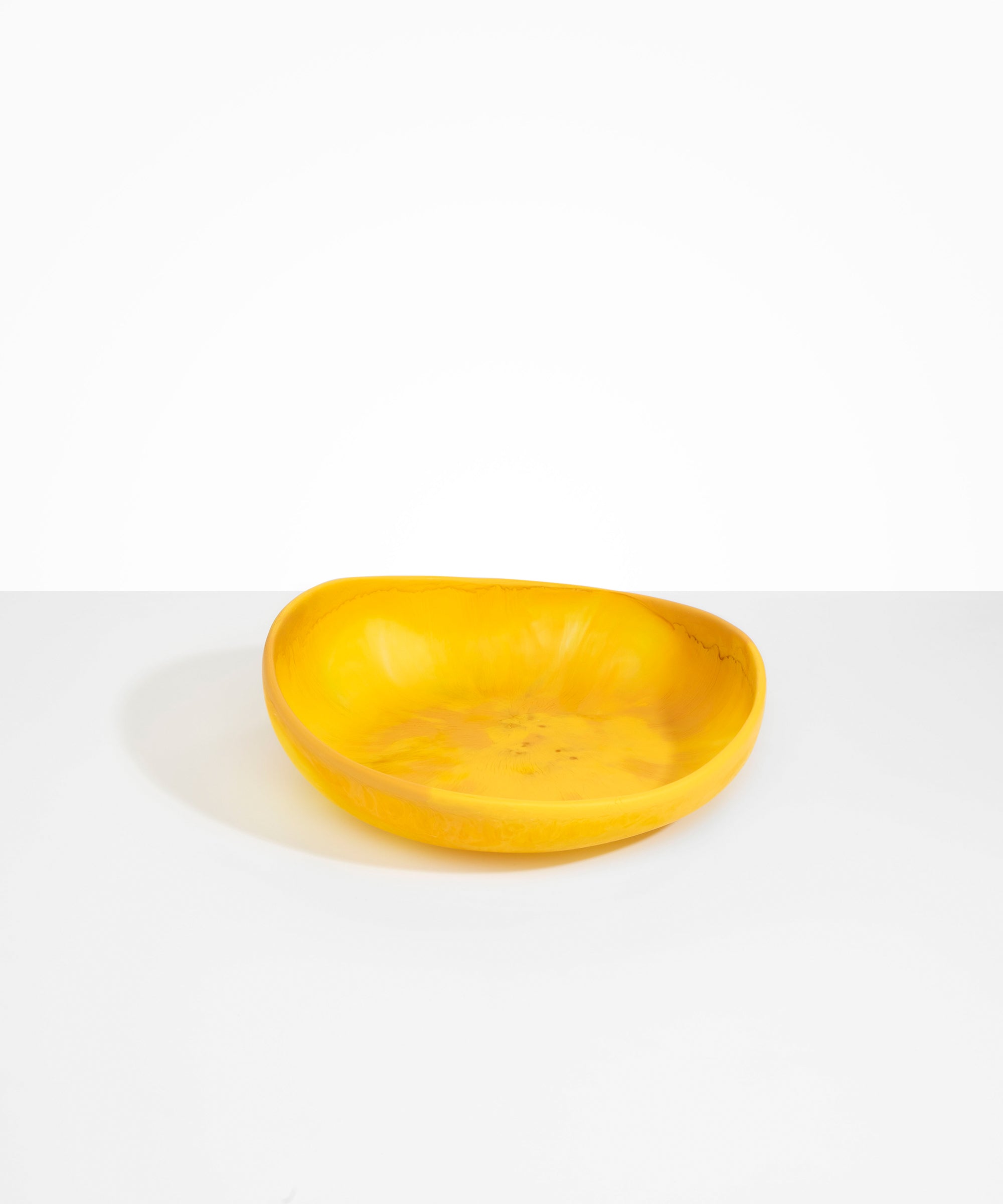 Dinosaur Designs Medium Flow Bowl in Honeycomb Colour resin
