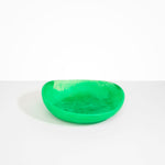 Dinosaur Designs Medium Flow Bowl in Leaf Colour resin