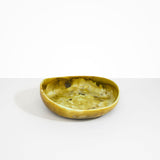 Dinosaur Designs Medium Flow Bowl in Malachite Colour resin