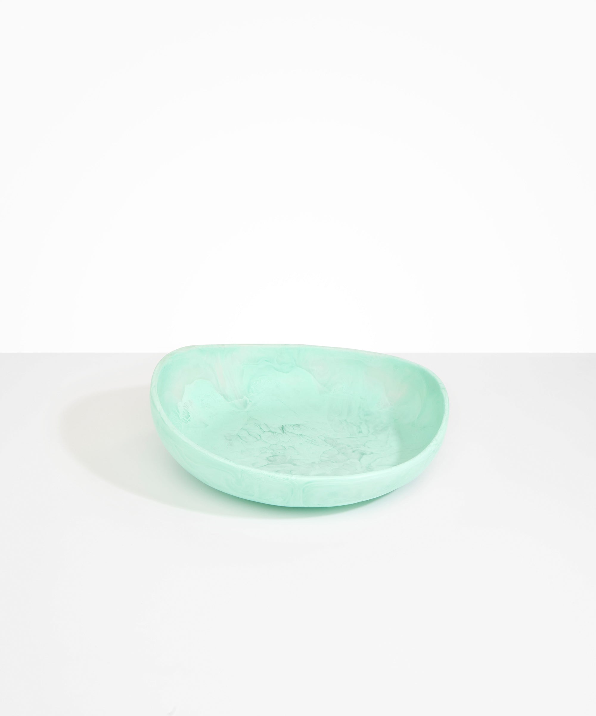 Dinosaur Designs Medium Flow Bowl in Mint Colour resin