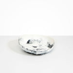 Dinosaur Designs Medium Flow Bowl in White Marble Colour resin
