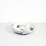 Dinosaur Designs Medium Flow Bowl in White Marble Colour resin