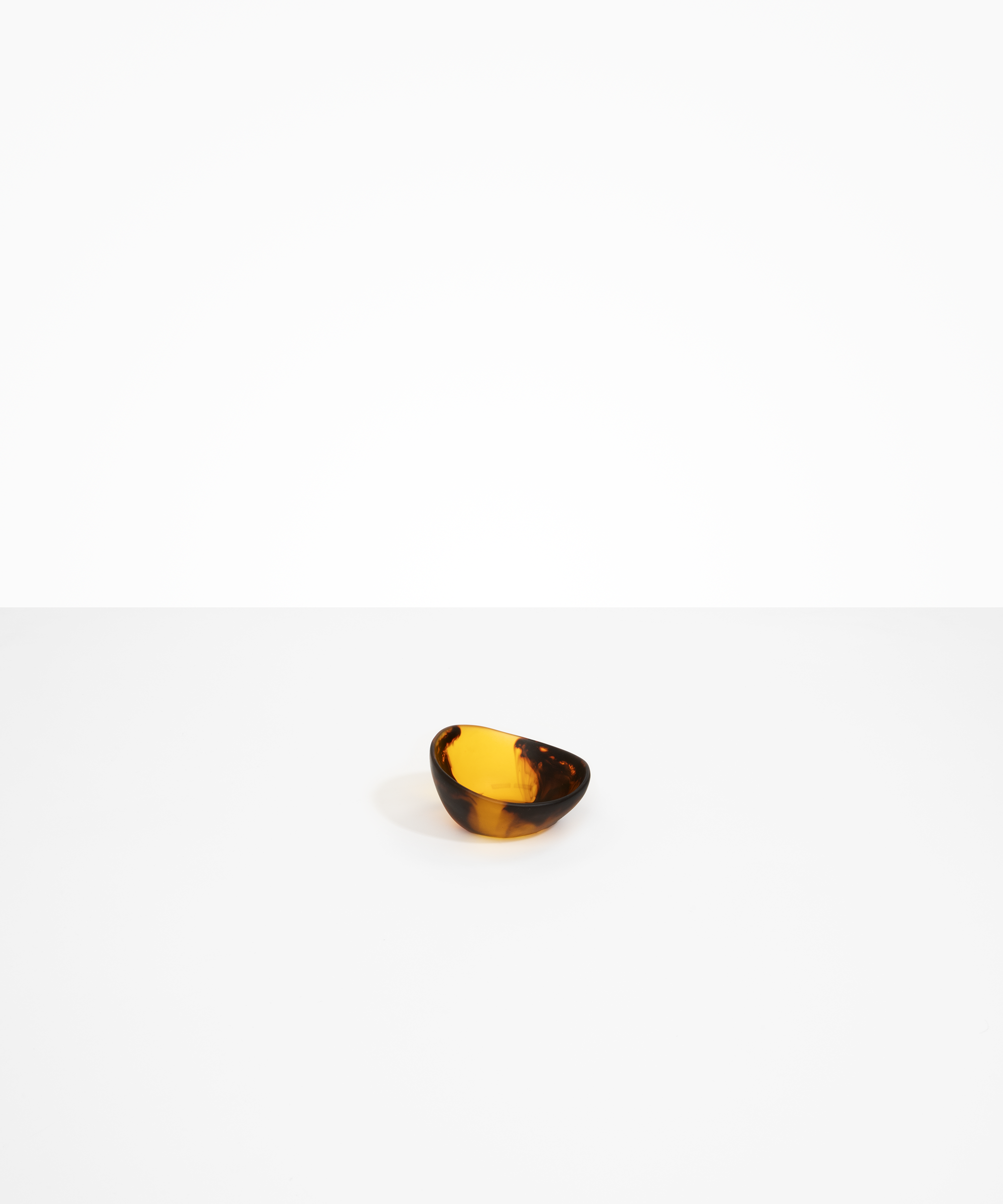Dinosaur Designs Flow Spice Dish in Tortoise Colour resin