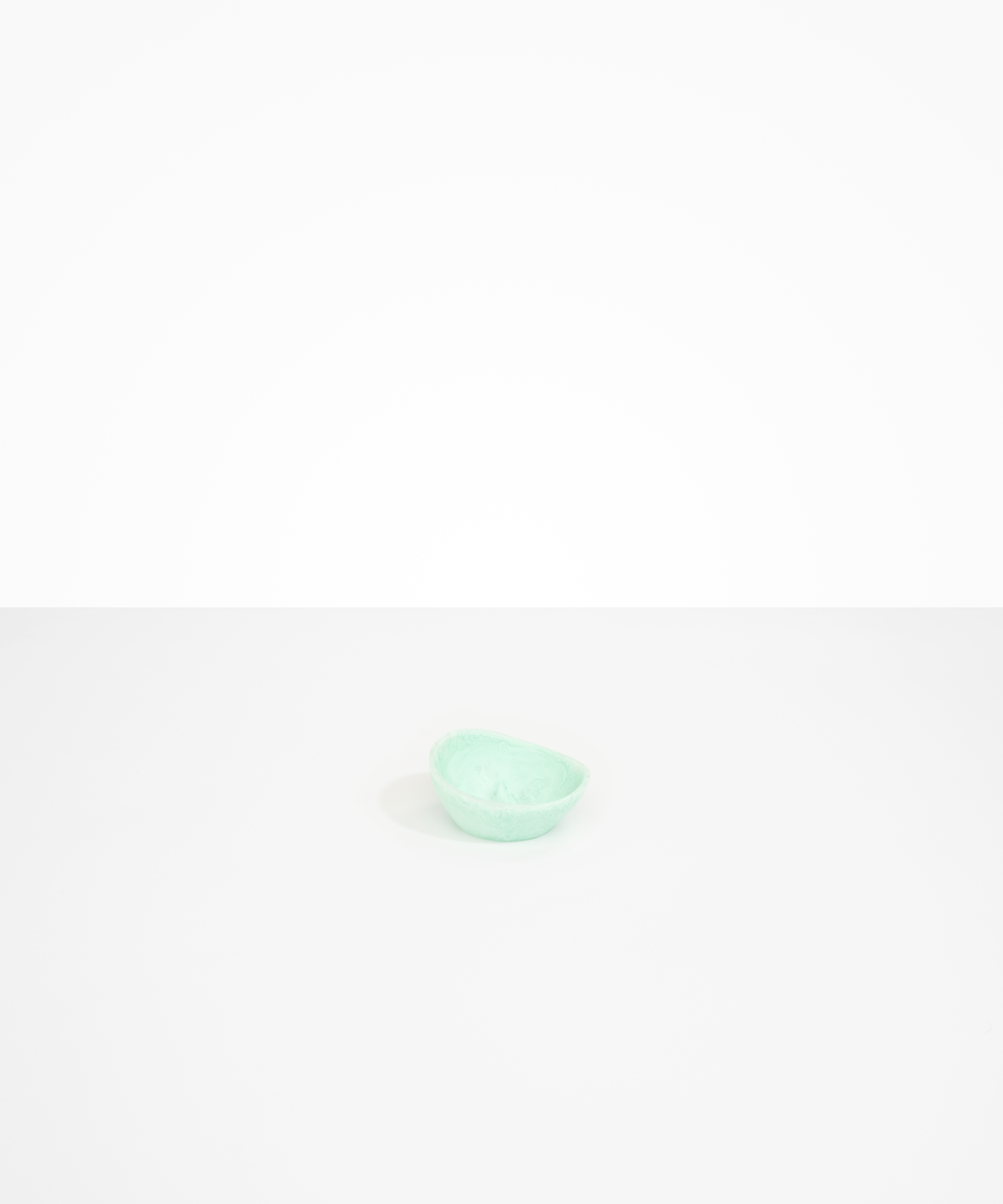 Dinosaur Designs Flow Spice Dish in Mint Colour resin