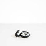 Dinosaur Designs JARPEBMED Medium Pebble Jar BLACK MARBLE
