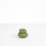 Dinosaur Designs Medium Pebble Jar in Olive Colour resin