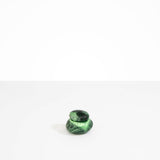 Dinosaur Designs Small Pebble Jar in Moss Colour resin