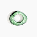 Dinosaur Designs Large Rock Bangle in Moss Colour resin with Wide Fit