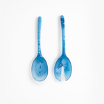 Dinosaur Designs Long Stone Servers in Sky Colour resin