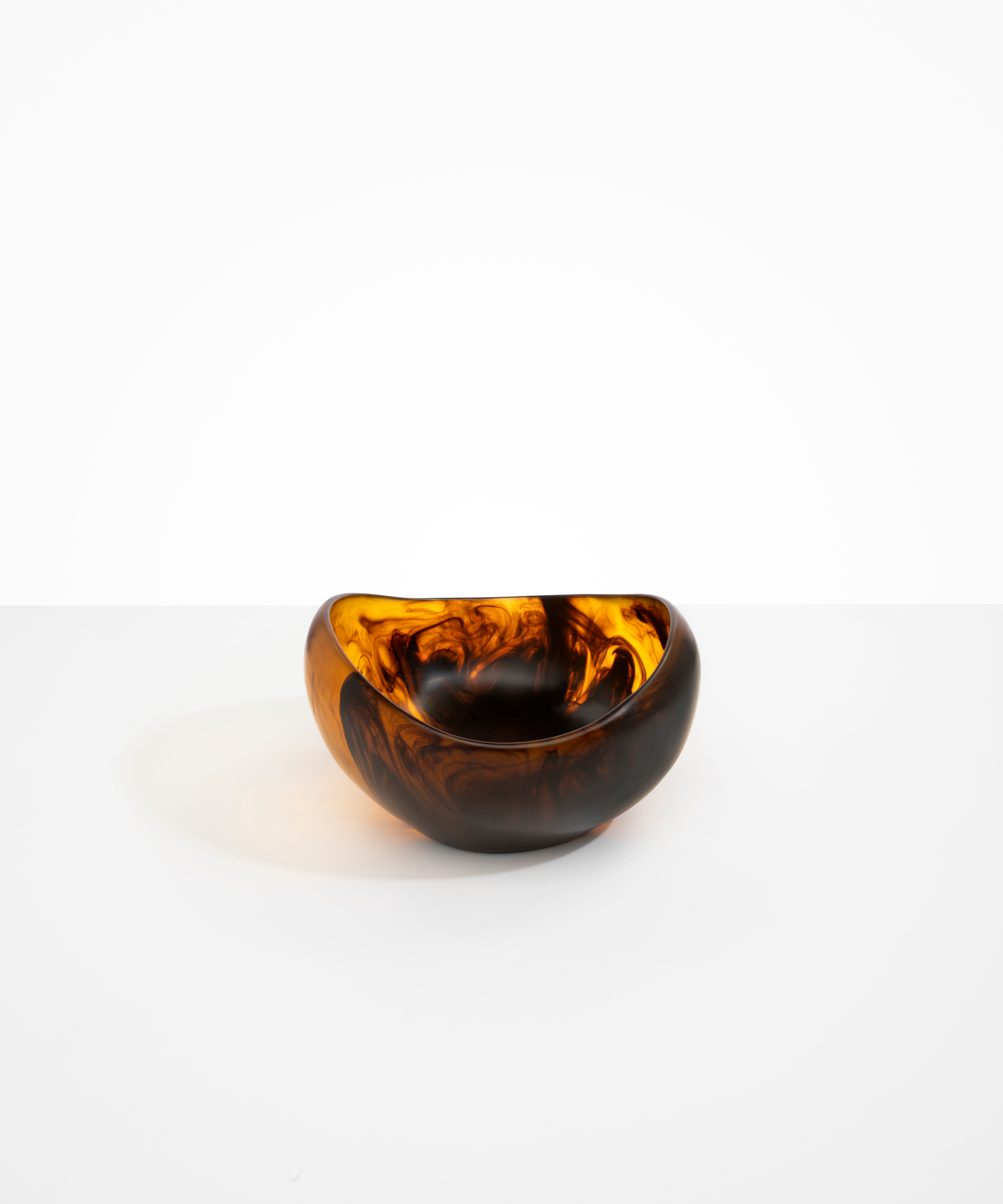 Dinosaur Designs Large Beetle Bowl in Tortoise Colour resin