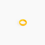 Dinosaur Designs Modern Tribal Band Ring in Honeycomb Colour resin with Wide Fit