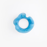 Dinosaur Designs Orchid Bangle in Sky Colour resin with Wide Fit