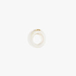Dinosaur Designs RGRNDRCK Round Rock Ring CHALK SWIRLf