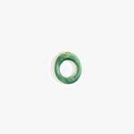 Dinosaur Designs RGRNDRCK Round Rock Ring MOSS