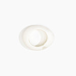 Dinosaur Designs Medium Rock Bangle in Chalk Swirl Colour resin with Wide Fit