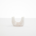 Dinosaur Designs Small Branch Vase in Chalk Swirl Colour resin