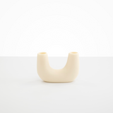 Dinosaur Designs Small Branch Vase in Cream Colour resin