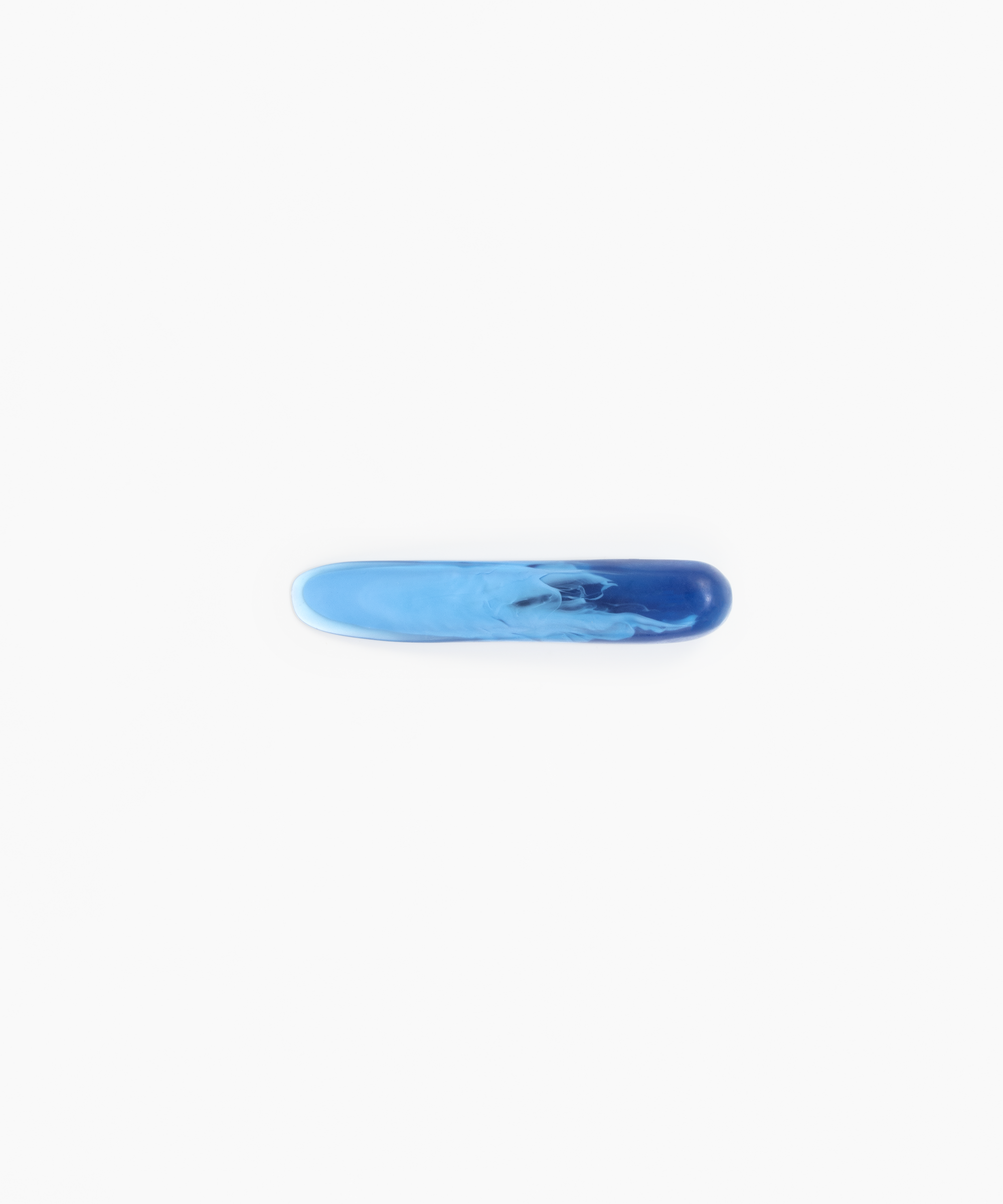 Dinosaur Designs Stone Butter Knife in Sky Colour resin