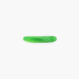 Dinosaur Designs Stone Butter Knife in Leaf Colour resin