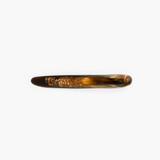 Dinosaur Designs Stone Cheese Knife in Dark Horn Colour resin