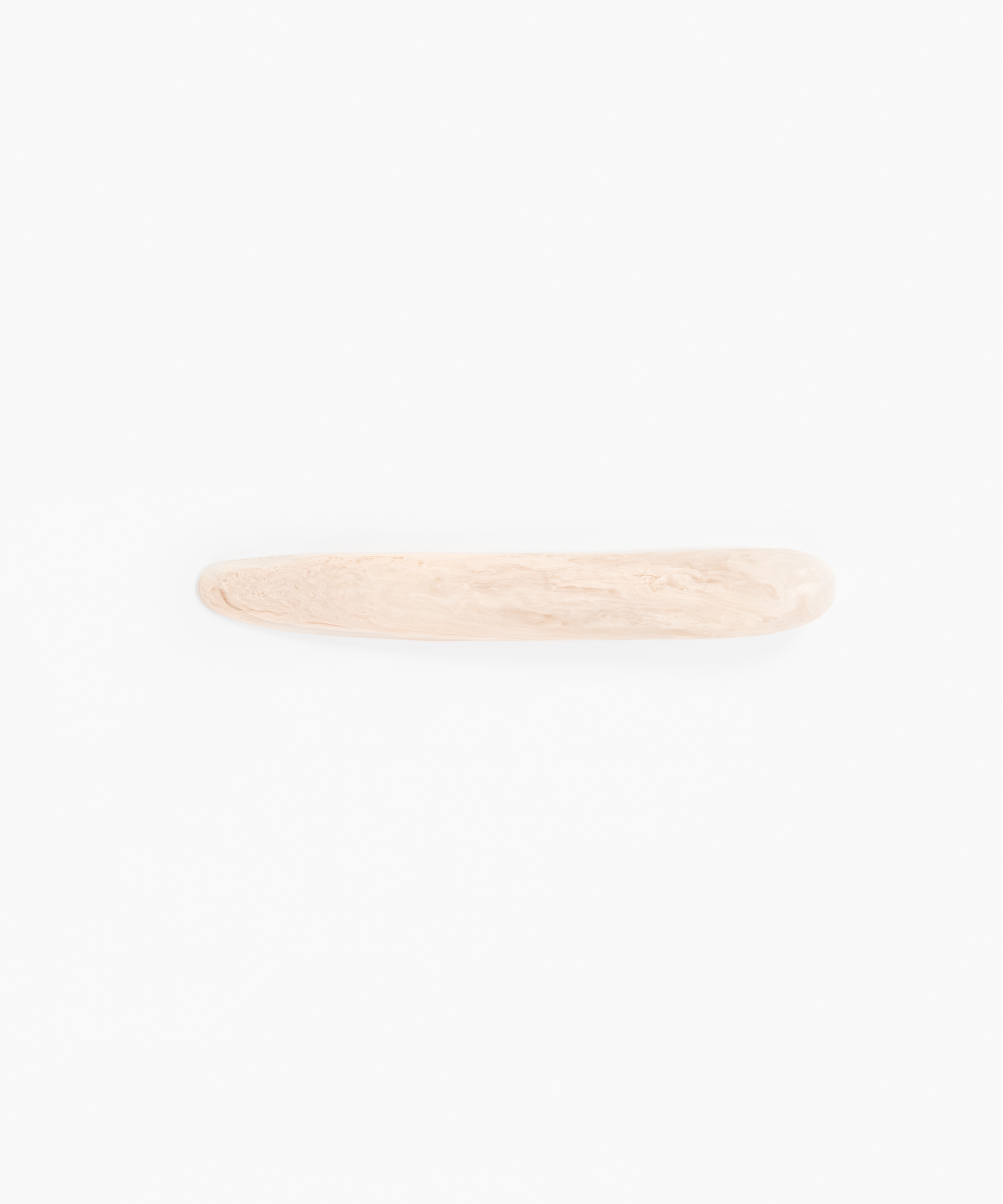 Dinosaur Designs Stone Cheese Knife in Rose Swirl Colour resin