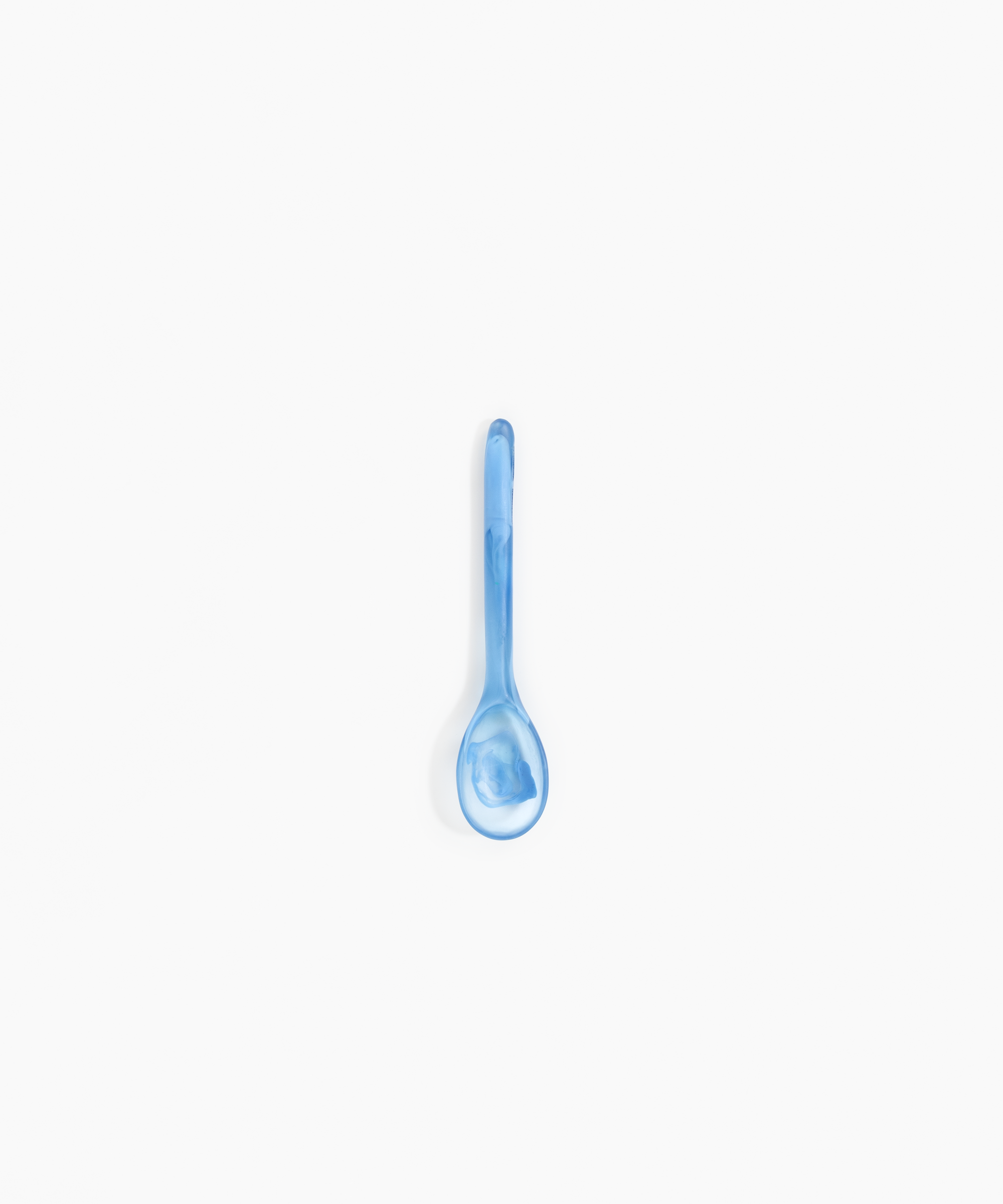 Dinosaur Designs Stone Spoon in Sky Colour resin