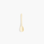 Dinosaur Designs Stone Spoon in Cream Colour resin