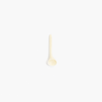 Dinosaur Designs Temple Spoon in Cream Colour resin