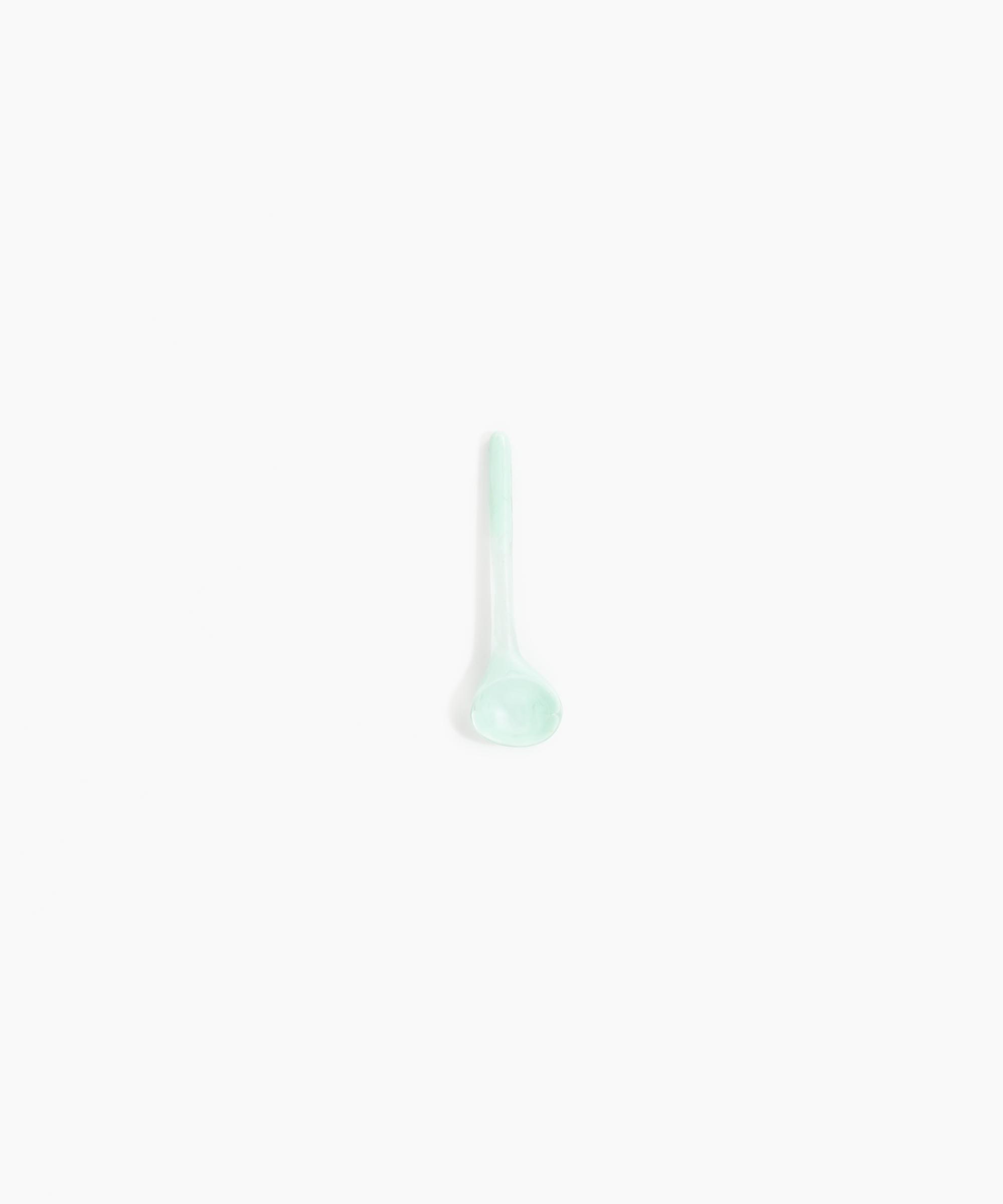 Dinosaur Designs Temple Spoon in Mint Colour resin