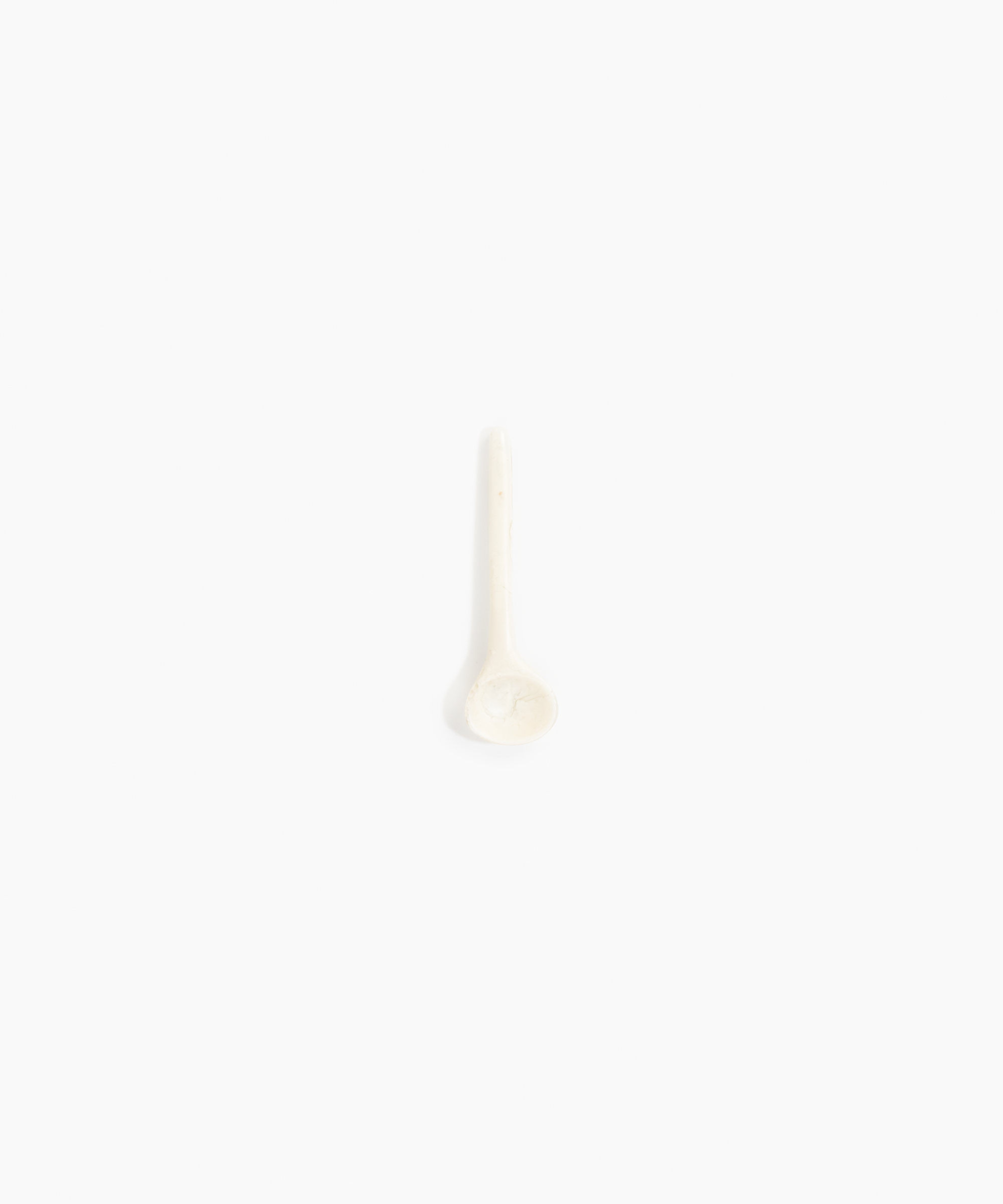 Dinosaur Designs Temple Spoon in Chalk Swirl Colour resin