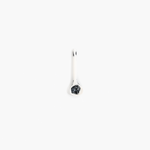 Dinosaur Designs Temple Spoon in White Marble Colour resin