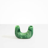Dinosaur Designs Small Branch Vase in Moss Colour resin