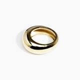 Dinosaur Designs Wide Rock Bangle in Brass Material