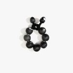 Dinosaur Designs Bold Ball Bracelet in Black Marble Colour resin with One Size Fit