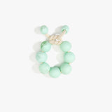 Dinosaur Designs Bold Ball Bracelet in Mint Colour resin with One Size Fit