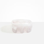 Dinosaur Designs Large Branch Bowl in Snow Swirl Colour resin