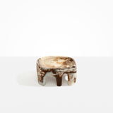 Dinosaur Designs Medium Branch Bowl in Cappuccino Colour resin