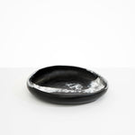 Dinosaur Designs Large Earth Bowl in Black Marble Colour resin