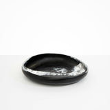 Dinosaur Designs Large Earth Bowl in Black Marble Colour resin