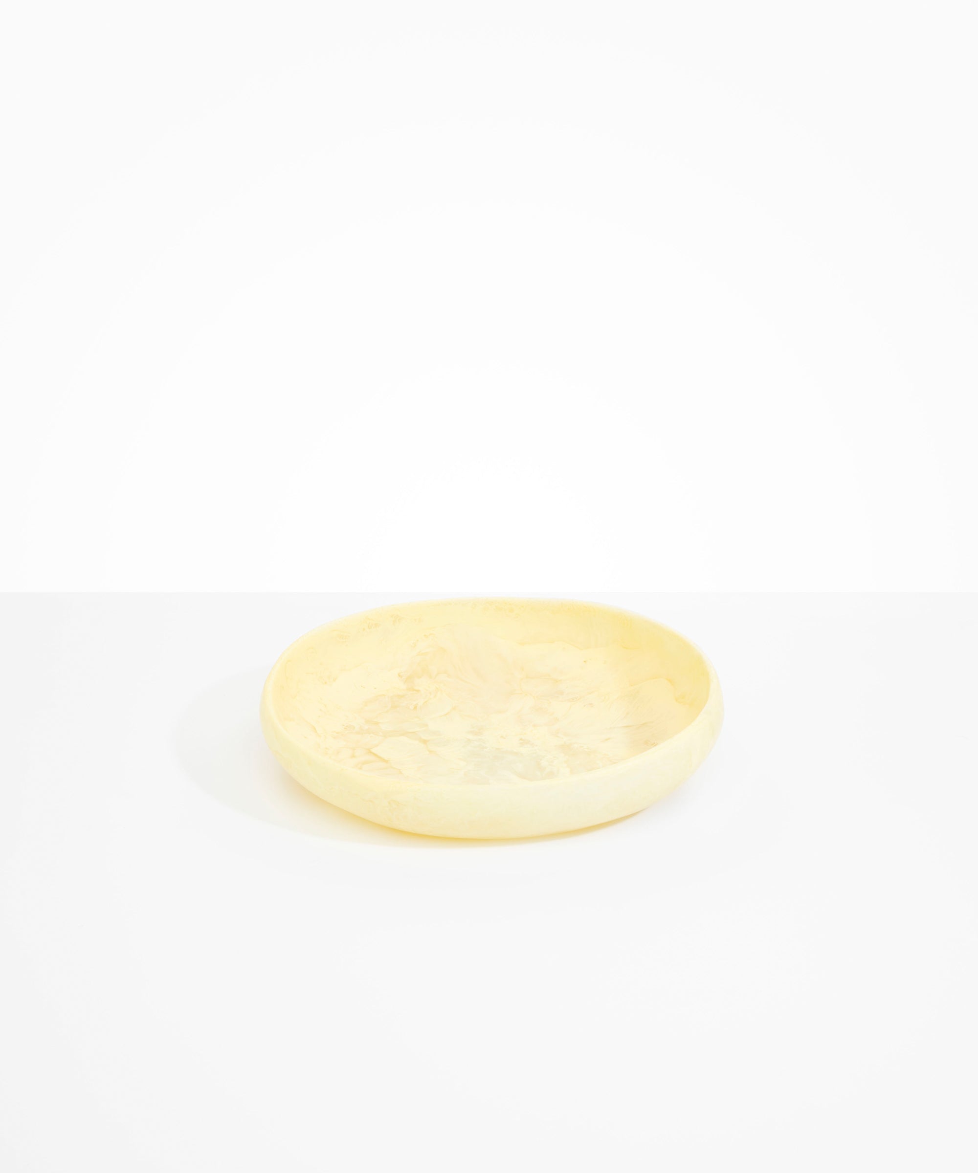 Dinosaur Designs Medium Earth Bowl in Lemon Colour resin