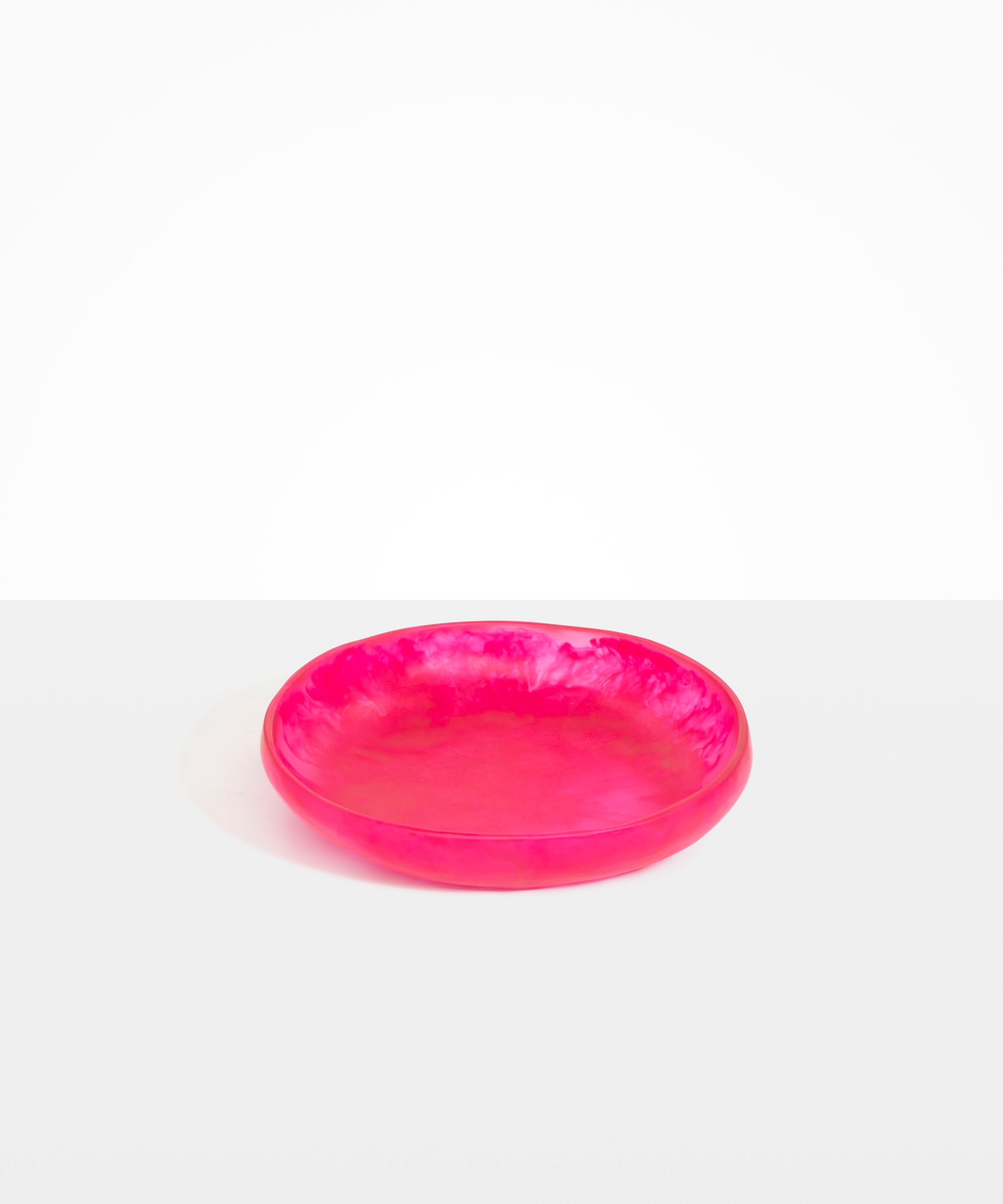 Dinosaur Designs Medium Earth Bowl in Flamingo Colour resin