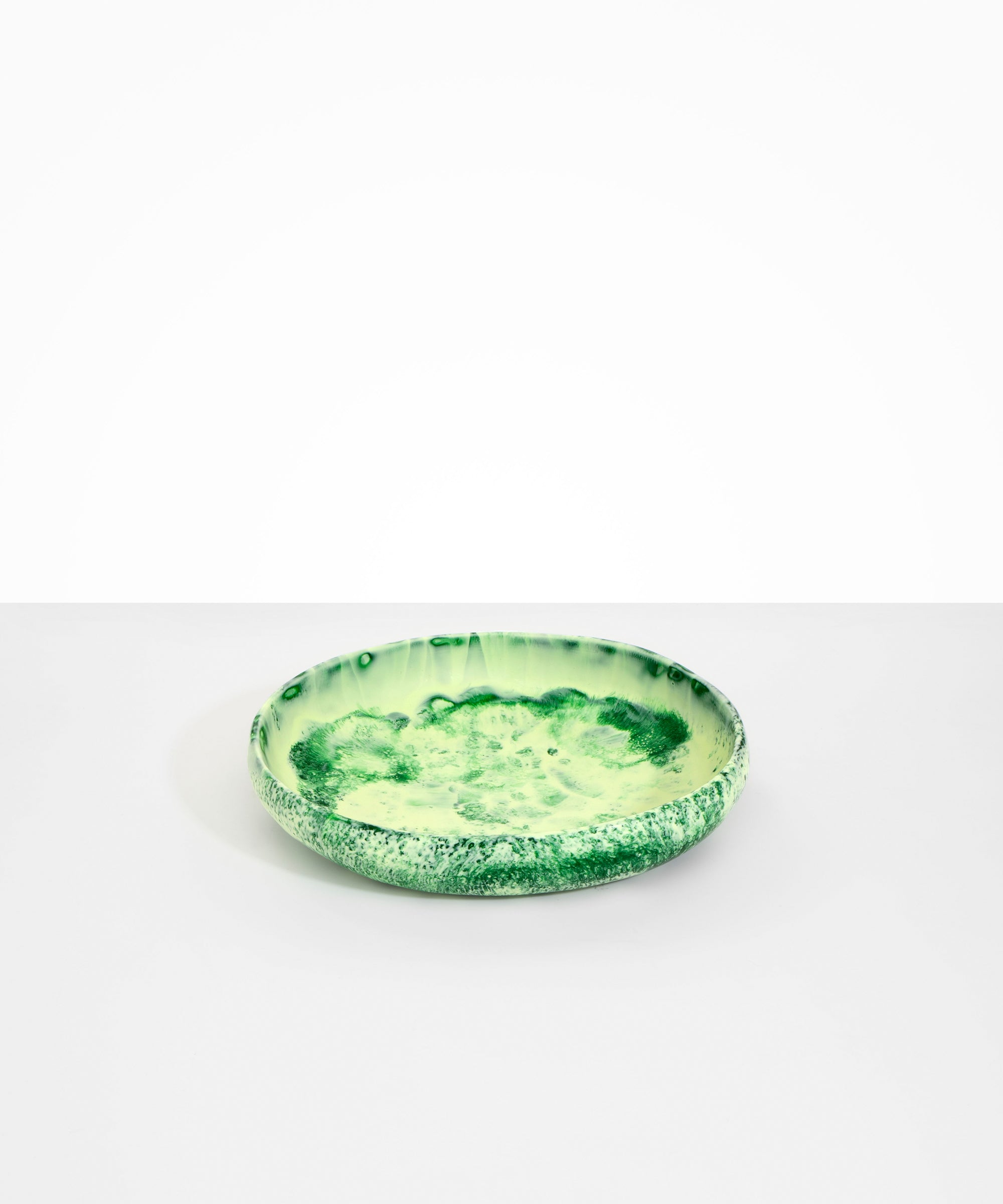 Dinosaur Designs Medium Earth Bowl in Grass Colour resin