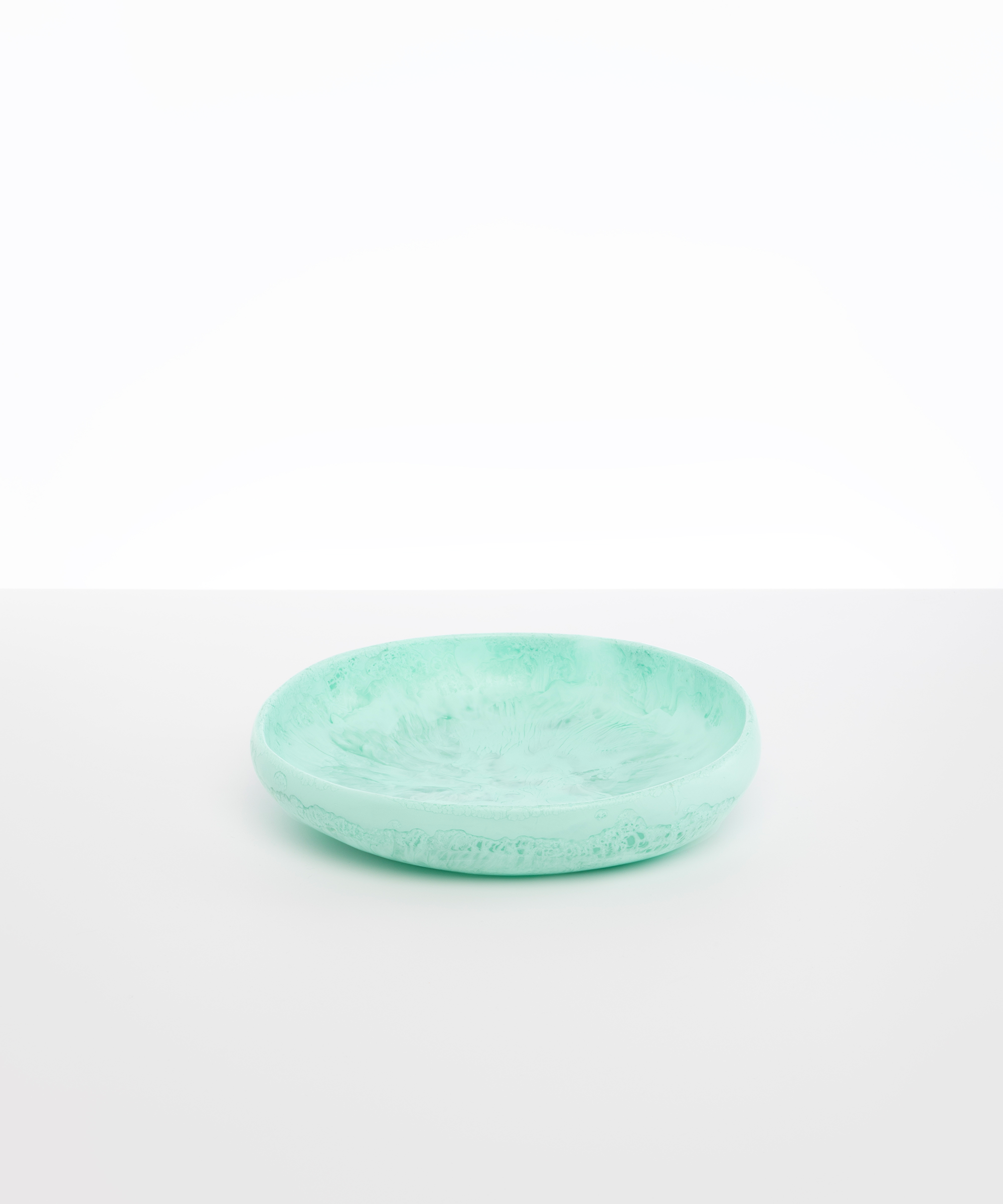 Dinosaur Designs Medium Earth Bowl in Mint Colour resin