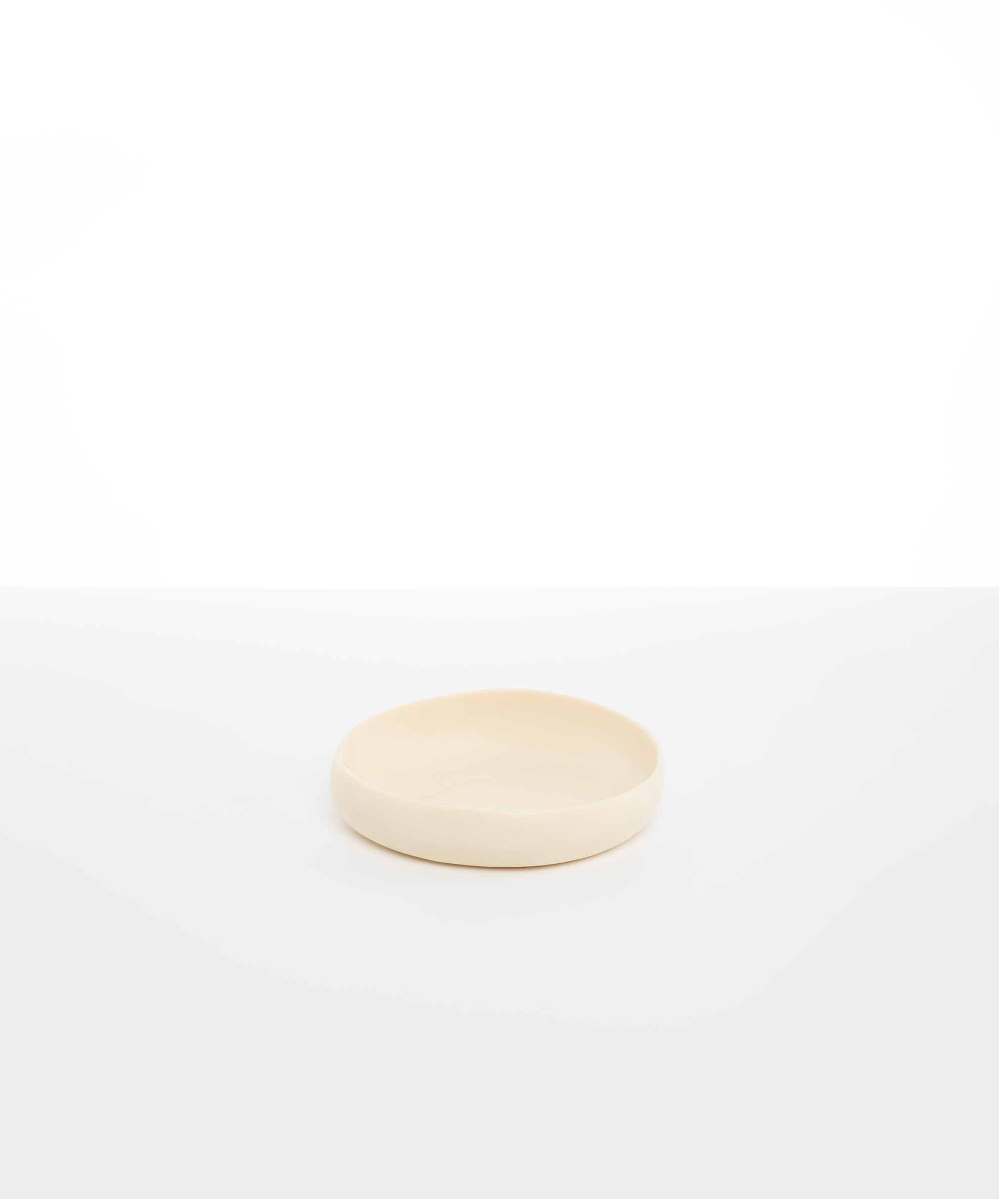 Dinosaur Designs Small Earth Bowl in Cream Colour resin