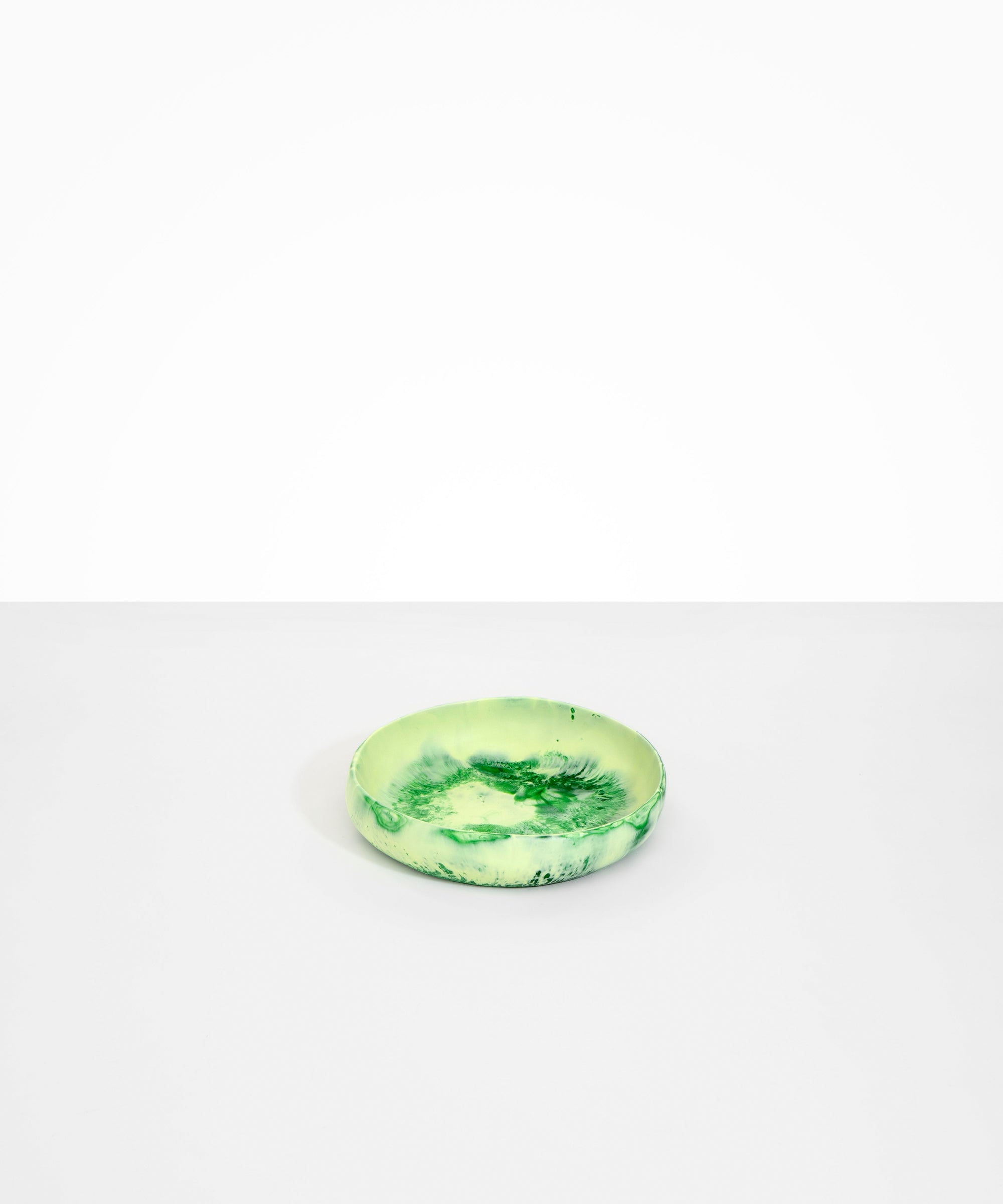 Dinosaur Designs Small Earth Bowl in Grass Colour resin