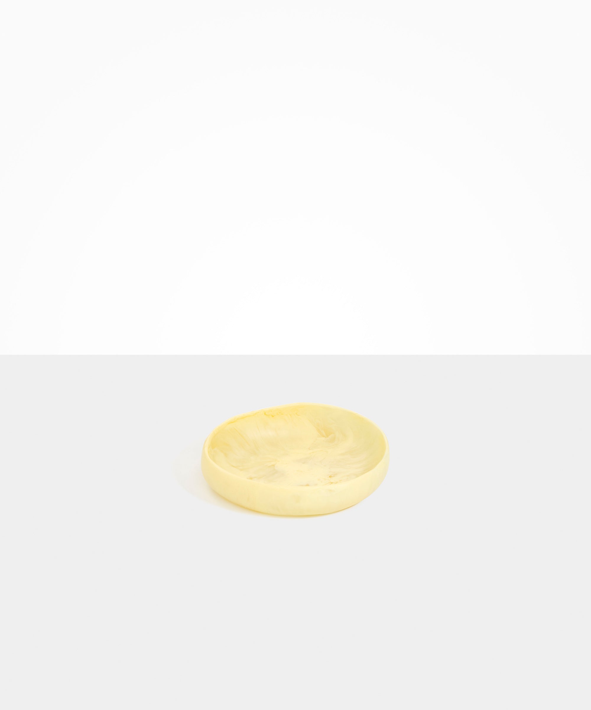Dinosaur Designs Small Earth Bowl in Lemon Colour resin